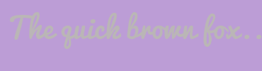 Image with Font Color BAB6B6 and Background Color BC9DD6